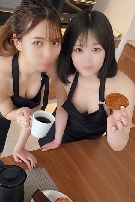 4p连续中出黑发的纤弱的孩子和巨乳的动画配音打工伙伴的咖啡店店员-cd1封面图