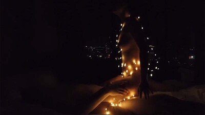 桃子上位彩灯庆节圣诞快乐.封面图