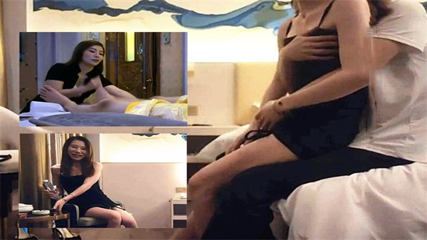 勾搭足浴店小姐姐全记录半哄半骗带上床啪啪_封面图