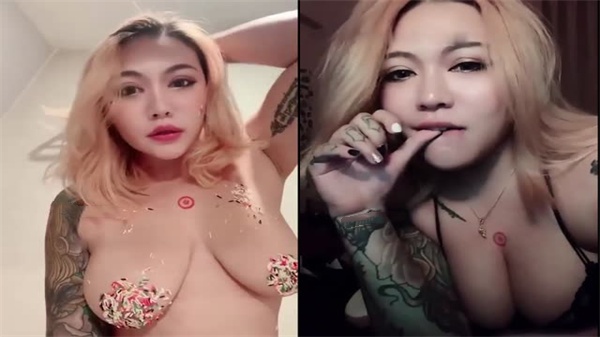 狂野纹身极品女模私拍流出无毛粉逼紫薇吹箫超级骚封面图