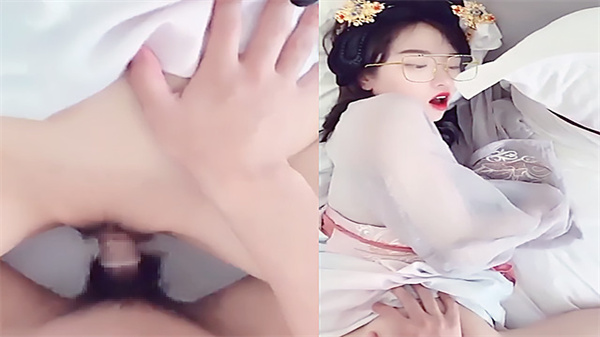 学生妹制服背书_汉服小姐姐气质胜似仙女下凡沉沦在世间肉欲中封面图