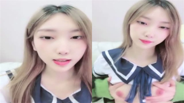 又一个精品校花下海可可大长腿校服绝对漂亮可爱封面图